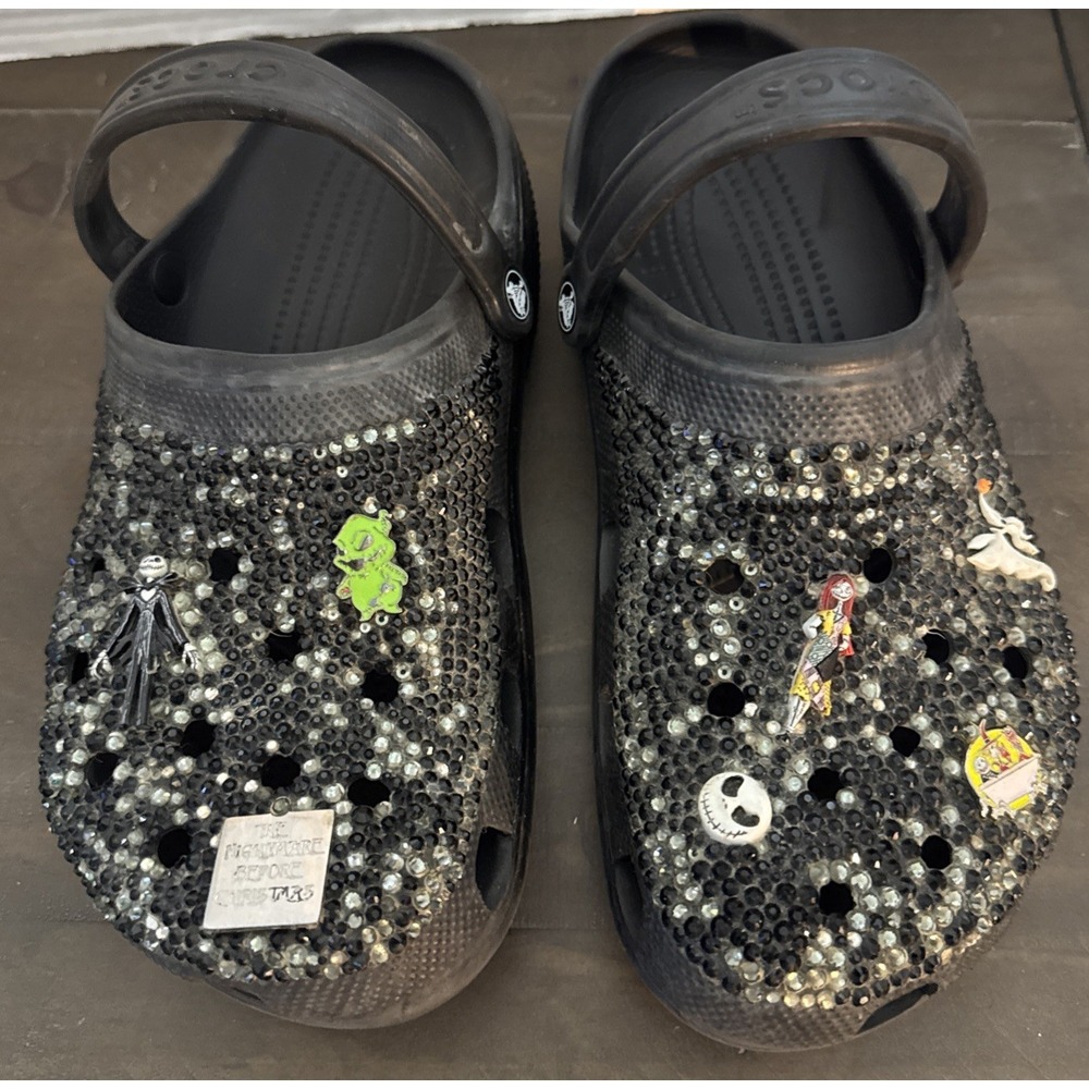 Crocs X The Nightmare Before Christmas Crocs Clogs Men Size 11 Jack Skellington